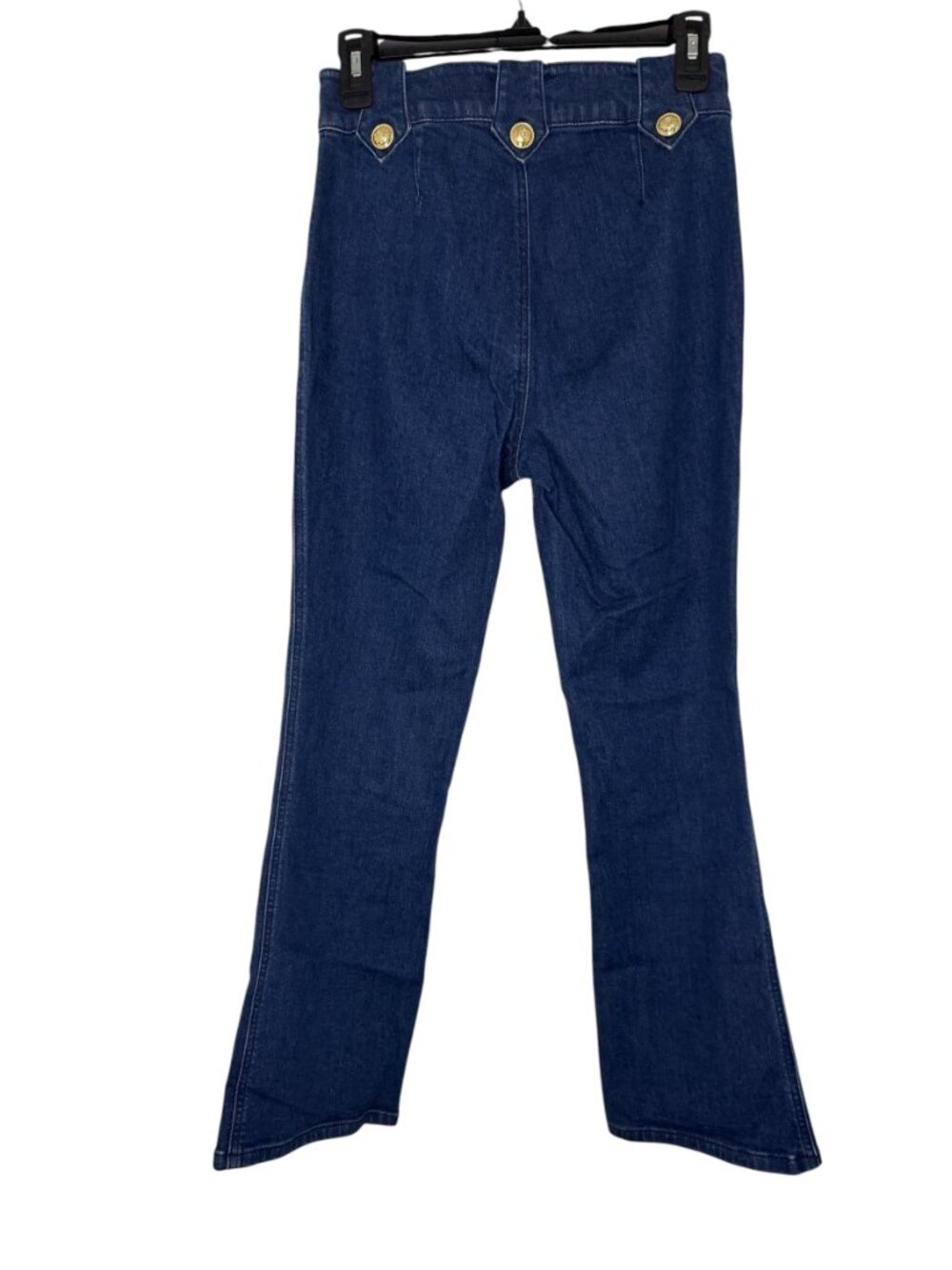NWT Derek Lam Robertson Cropped Flare Leg Jeans- Dark Wash- 26- MSRP $295 - Picture 6 of 13